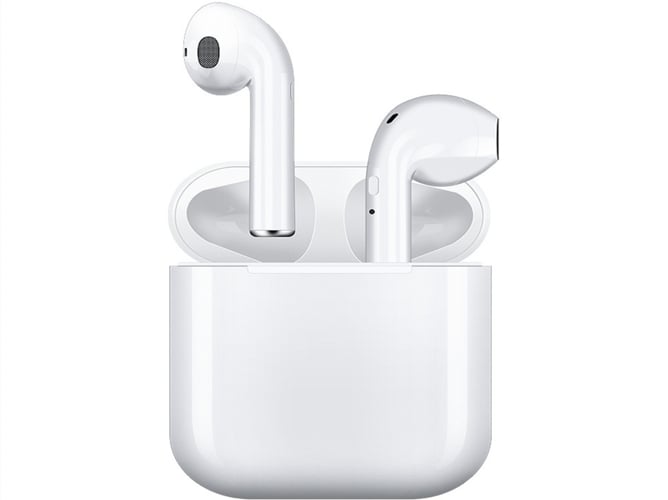 Auriculares Bluetooth True Wireless QIANAO i9s (In Ear - Micrófono - Blanco)