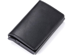 Cartera GOEIK K9109 (Inteligente - 6 Tarjetas - Negro)