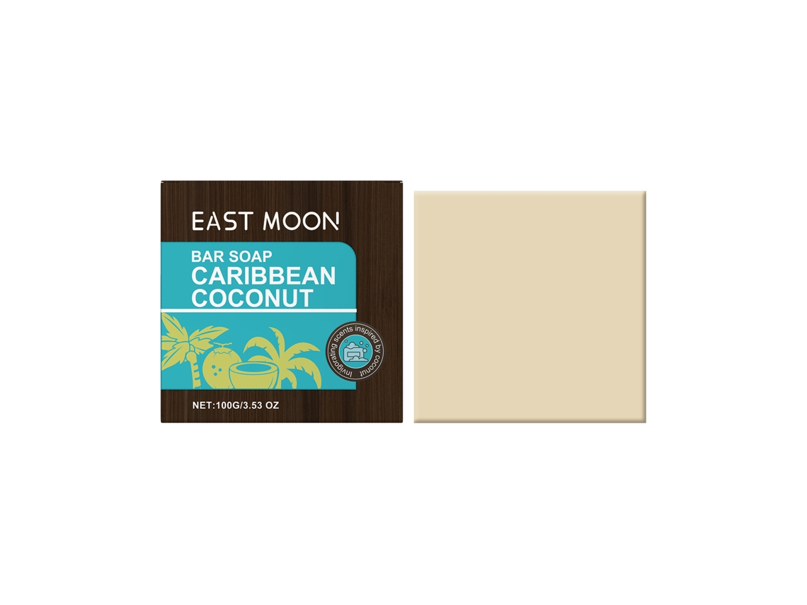 Jabón de baño de coco caribeño