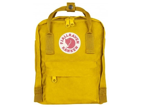 Mochila de Correr FJÄLLRÄVEN Kånken Mini (0-10 L - Amarillo)