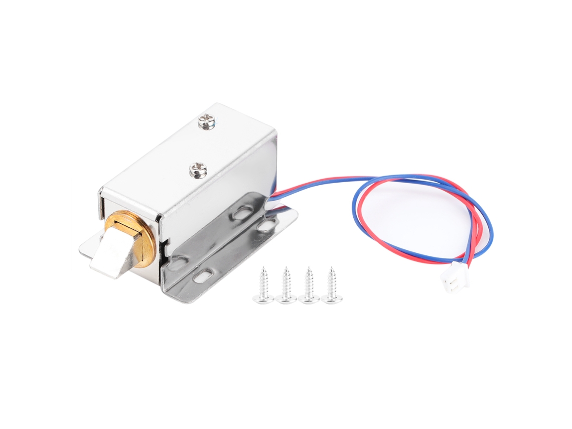Cerradura Electromagnética Miniatura De 12 V Para Armarios, Cajones, Cajas, Control Eléctrico, Fácil Instalación.
