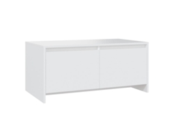 Mesa de centro de madera blanca MAISON EXCLUSIVE (90x50x41,5 cm)