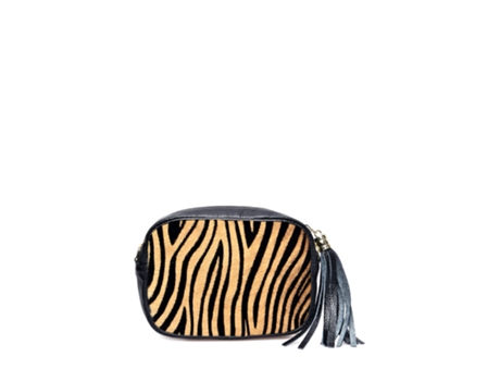 Crossbody bag Anna Luchini SS24 AL 1888T ZEBRA MARRONE