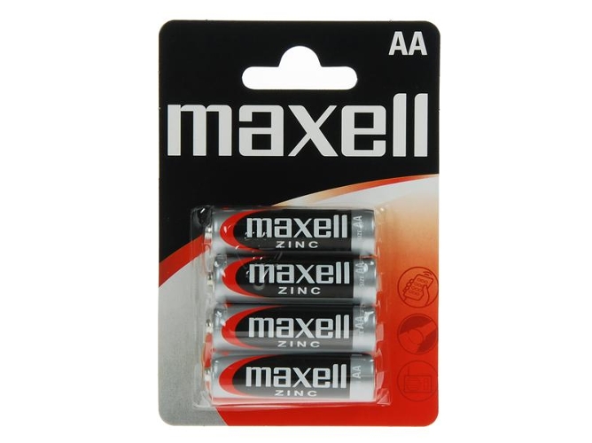 Pilas MAXELL 4 x AA
