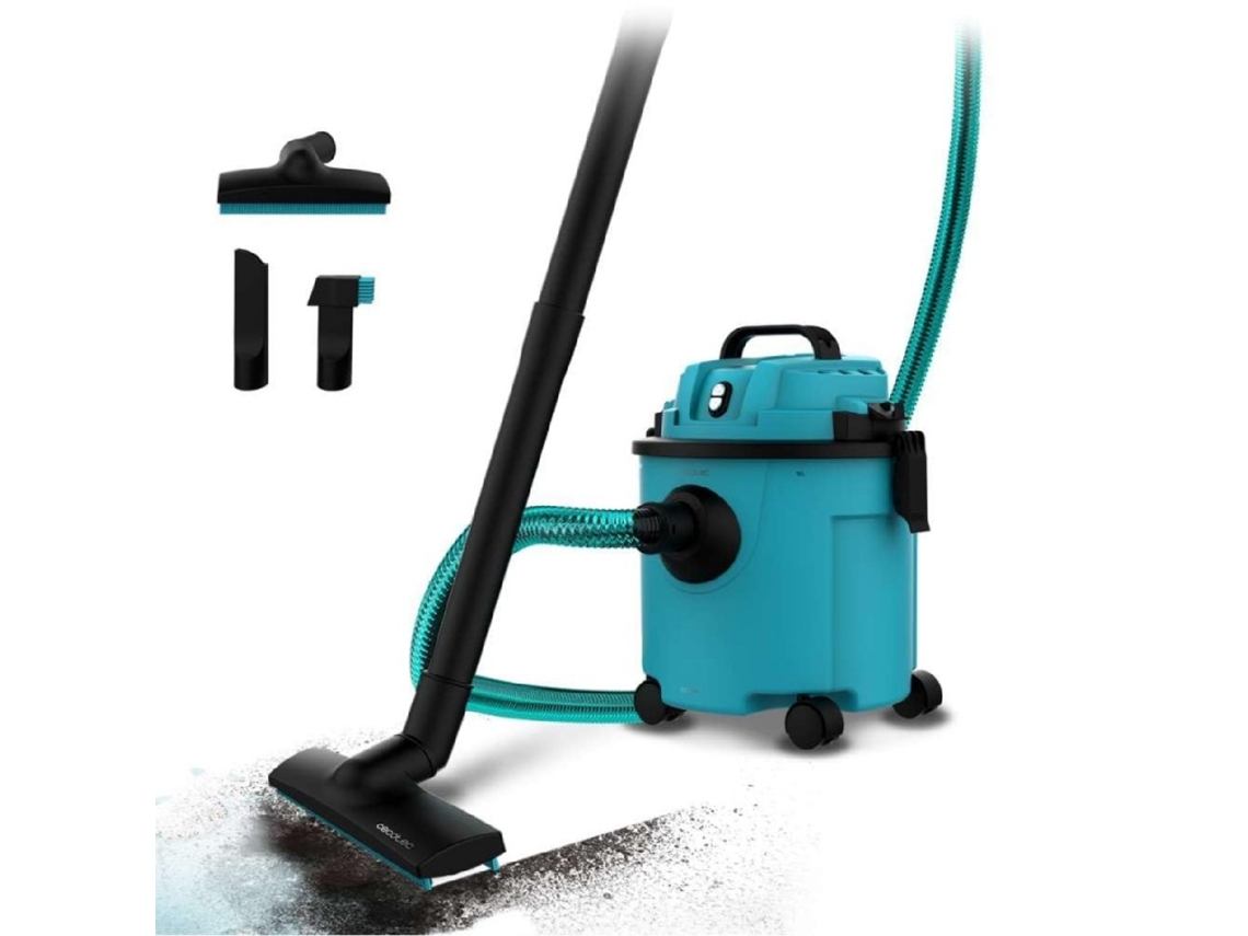 Cecotec Aspiradora Con Cable En Seco Y Húmedos - Aspirador Sólidos Y Líquidos 16l Conga Rockstar Wet &amp; Dry Compact Garden Plus