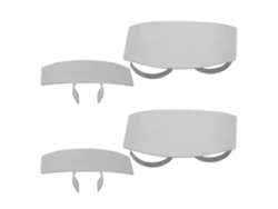 Protectores De Dedos De Acero Inoxidable De 4 Piezas Para Cortar Verduras - Juego Ergonómico