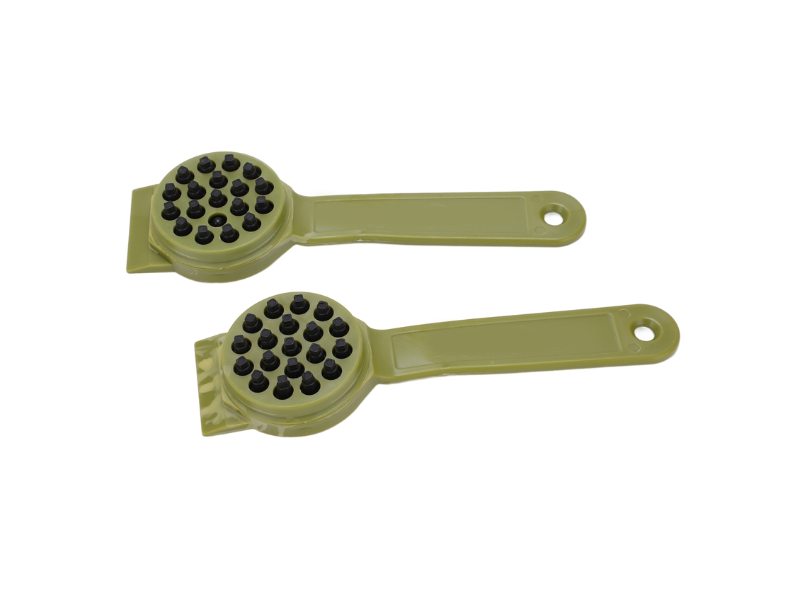 Cepillo Para Piel De Pescado Para Una Rápida Eliminación De Escamas Con Diseño Ergonómico Y Tapa Antivuelo