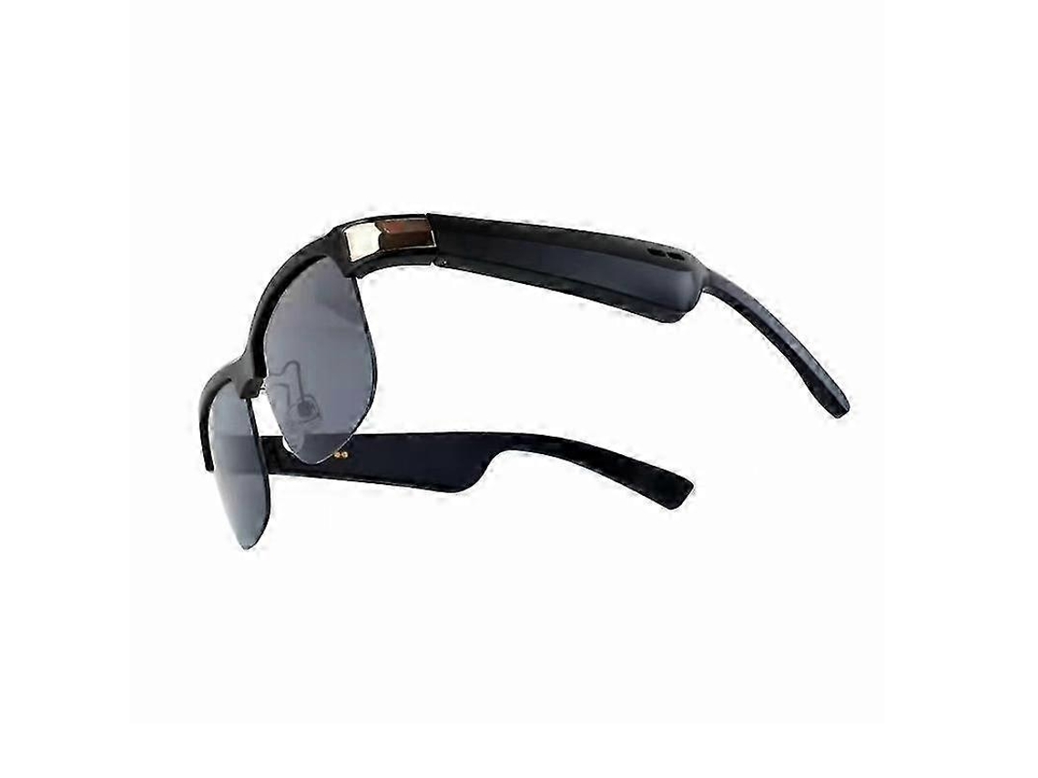 Gafas Inteligentes, Gafas de Sol Bluetooth con Filtro de Luz Azul para Hombre y Mujer, Lentes Fotocromáticas, Micrófono Abierto y Altavoces.