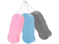 3 esponjas de baño exfoliantes, flexibles y portátiles, para adultos y bebés. Gokoco