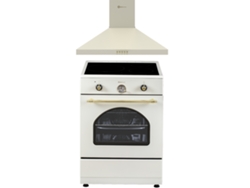 Campana extractora de crema Solthermic® Combo Pack Cocina 60x60 Vti60 Inducción 60 Crema