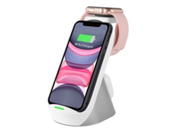 Estación de carga plegable 3 en 1 de 18 W para iPhone, iWatch y AirPods