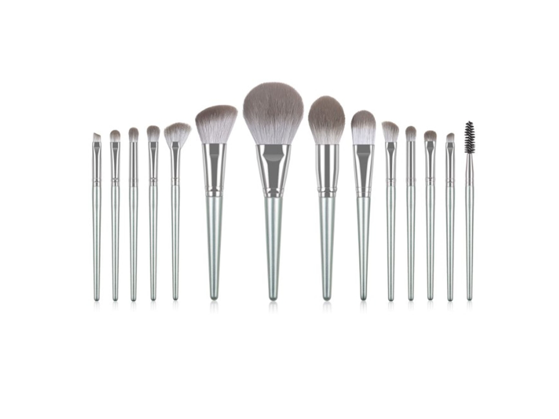 Juego De 14 Brochas De Maquillaje Profesionales Para Principiantes