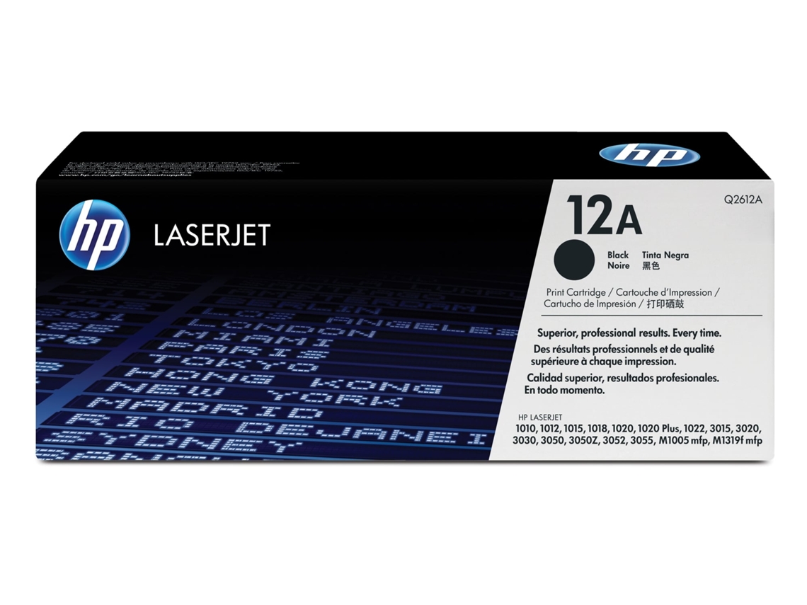 Tóner HP 12A Negro (Q2612A)