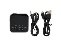 Adaptador Bluetooth 5.2 2 En 1 Transmisor/receptor De Baja Latencia Con Interfaz Aux De 3,5 Mm Para Tv Y Pc