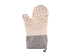 2026-42074-guante De Silicona Grueso Con Algodón Estilo Corto Para Horno Microondas Resistente Al Calor Rosa