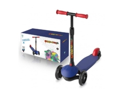 Patinete De 3 Ruedas Azul Con Luces Led 914d00018 Dequbevolumen