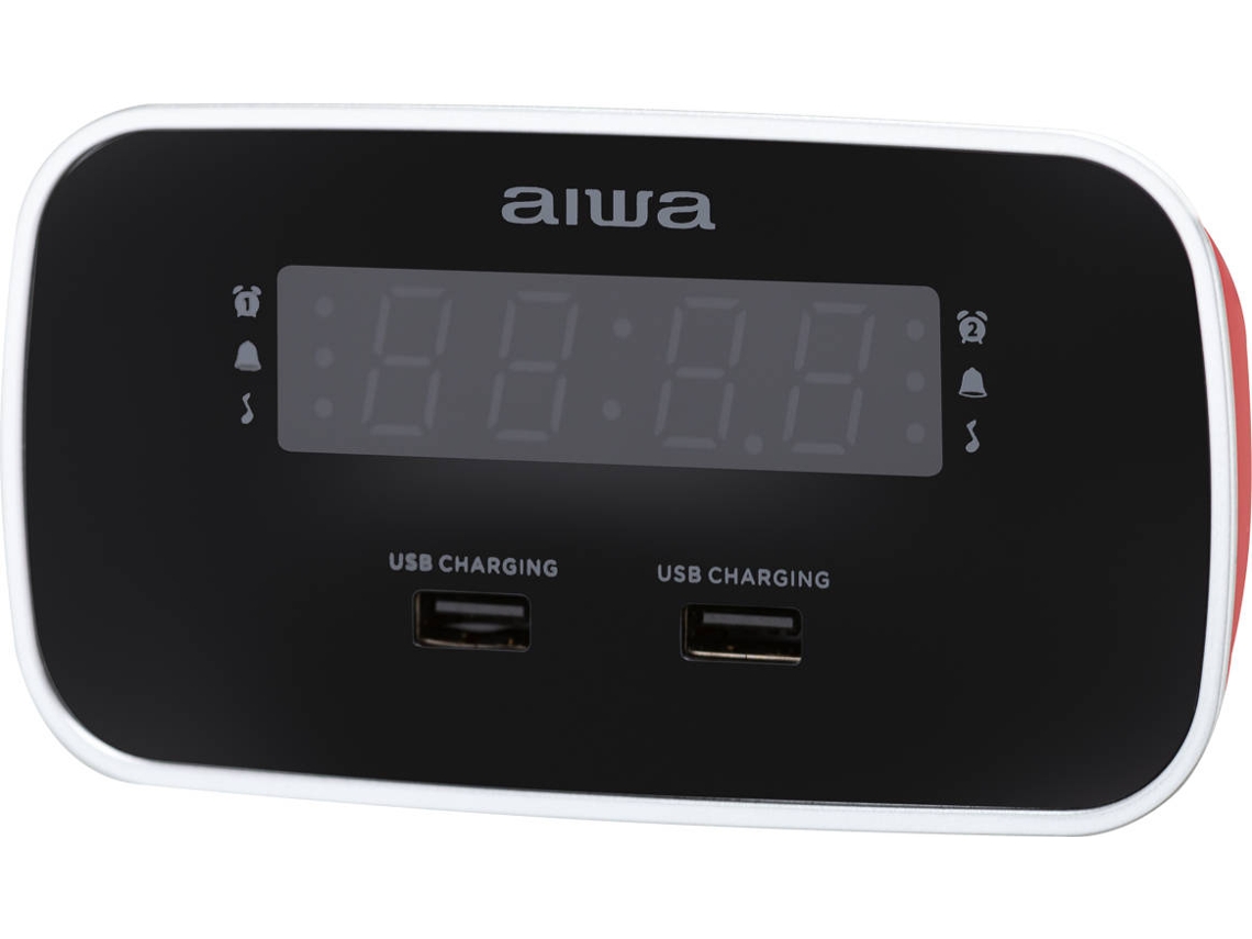 Radio Despertador AIWA Cru-19Rd (USB)