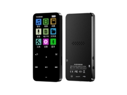 Reproductor Mp3 Portátil Con Bluetooth 5.2, Altavoz Fm, Radio, Grabadora De Voz, 16 Gb