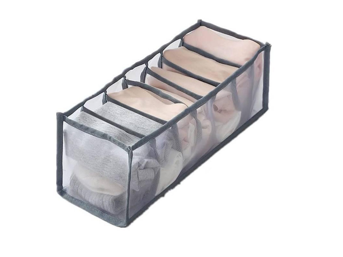 Caja de Almacenaje Caja Ropa Interior NORTHIX Gris