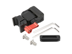 Placa De Liberación Rápida Para Cámara, Soporte Ajustable 360 Grados Para Monitor Y Accesorios De Cámara