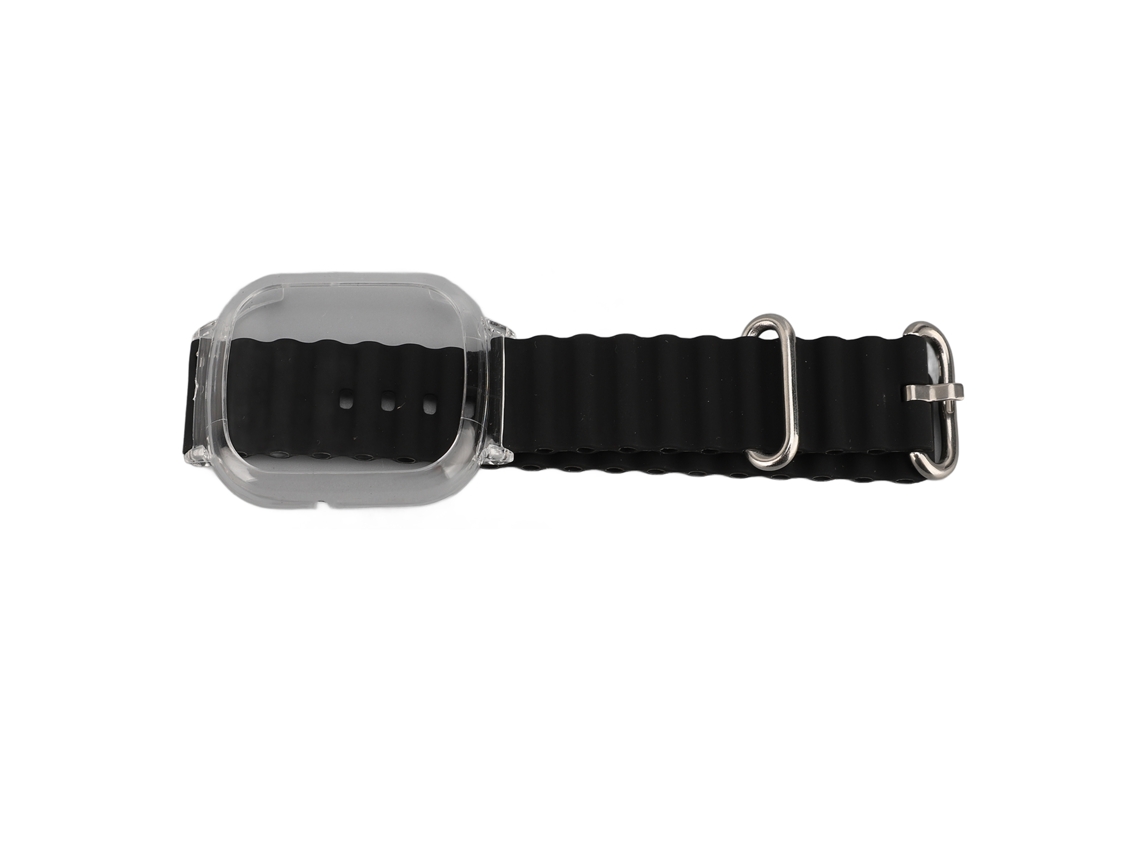 Reloj De Cuarzo Para Hombre Con Rueda De Tres Zonas Horarias Y Brazalete De Acero Inoxidable (azul Plateado)