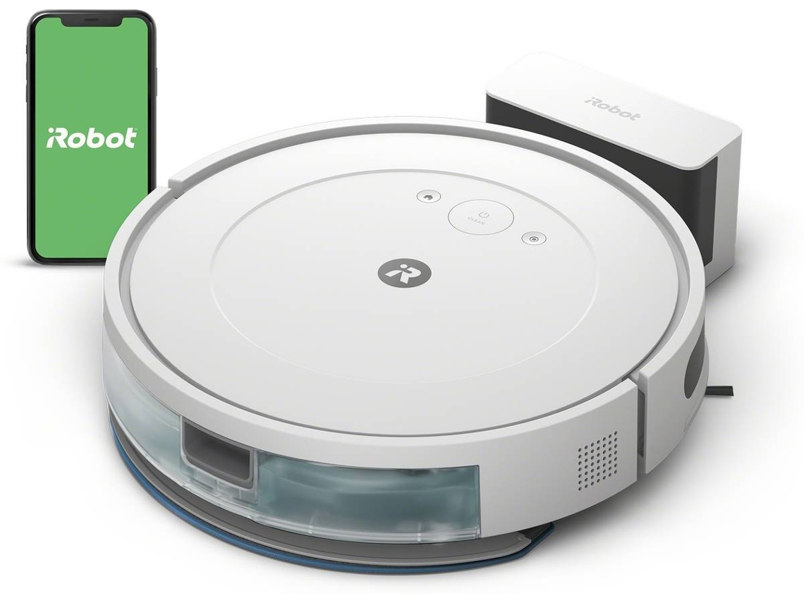 Aspirador Robot IROBOT Roomba Combo Essential (Autonomía: 160 min - Blanco)