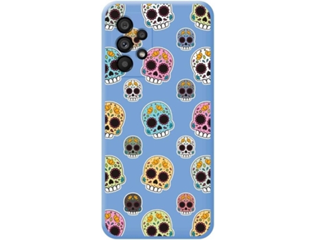 Carcasa para Samsung Galaxy A53 5G TUMUNDOSMARTPHONE Silicona Líquida Dibujos Azul