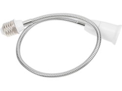 Extensor Enchufe Lámpara Flexible Compacto Adaptador Socket