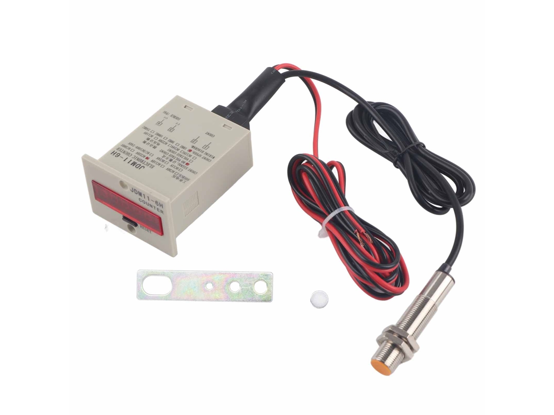 Contador Digital De Panel Industrial Jdm11-6hac220v Sensor Nivel Contacto Pasivo Electrónico