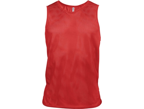 Camiseta para Deporte PROACT Redes Ligeras Multideporte Rojo (L/XL)