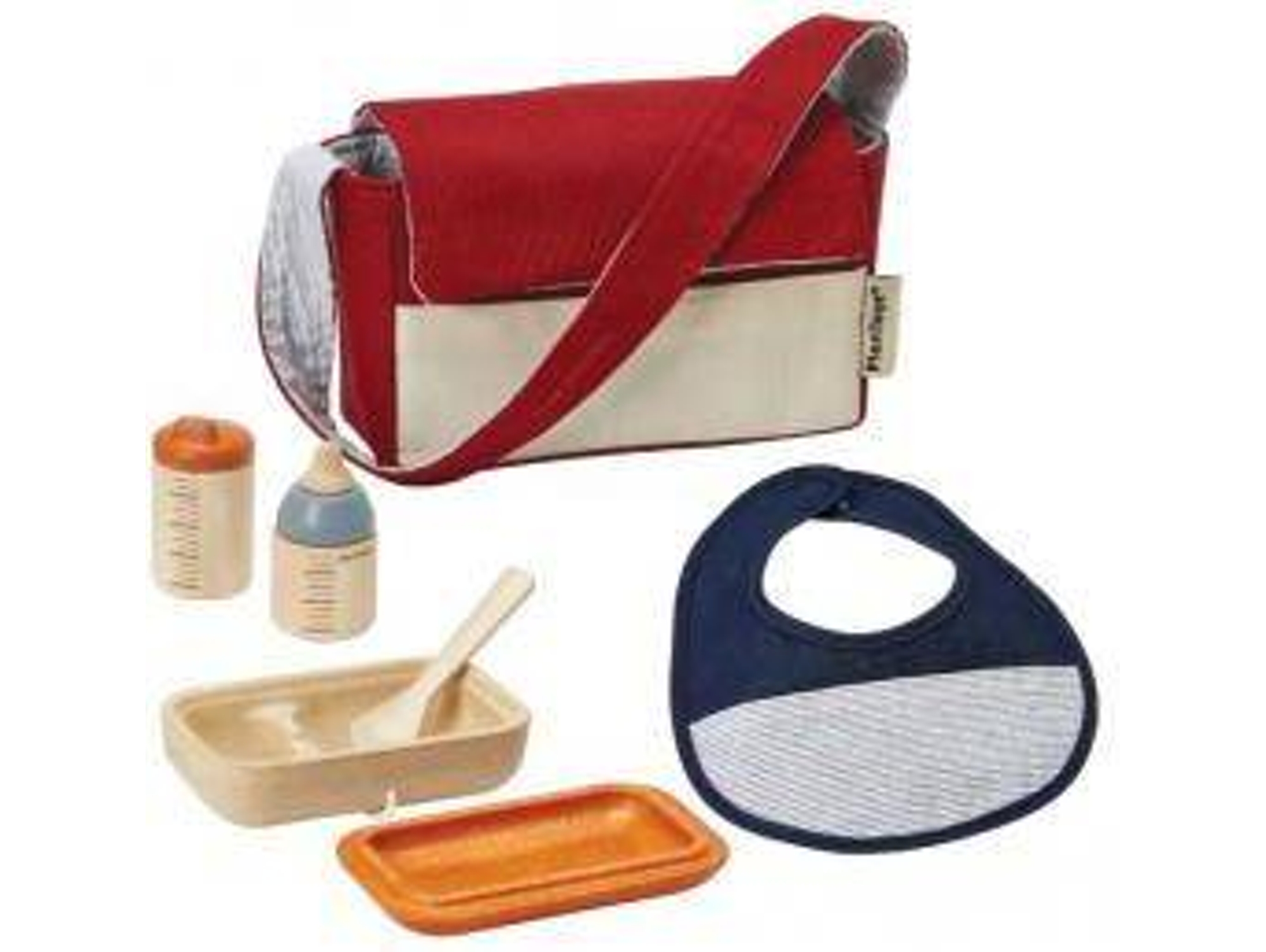Conjunto de Juguetes PLAN TOYS Set Alimentacción de Muñeca