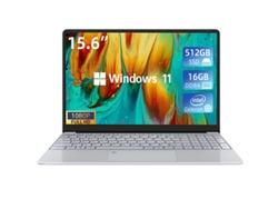 Huella VANWIN digital desbloqueado Portátil 15.6'' Intel Celeron N5095 2.9Ghz Ram: 16 Gb 512 Gb Ssd Ratón WUXIAN