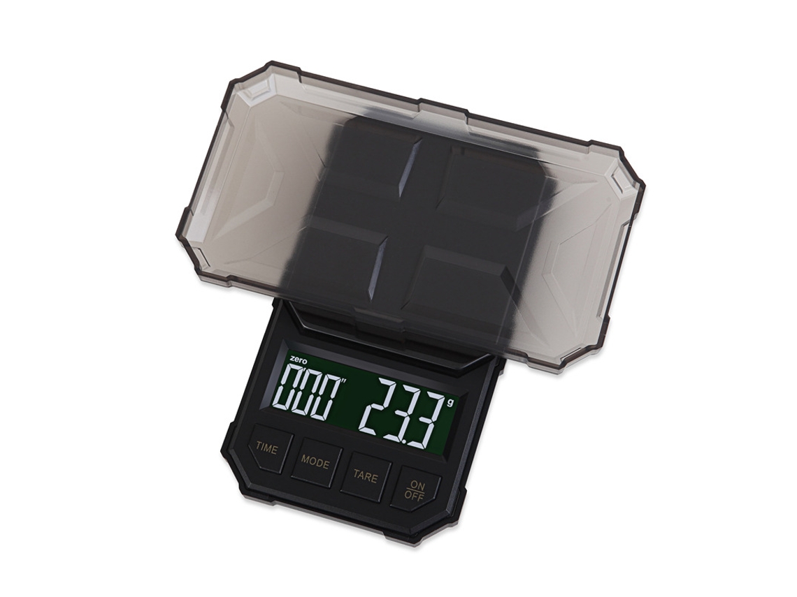 Báscula de cocina portátil, báscula de café de alta precisión a batería con temporizador 1 kg/0,1 g Digitallab