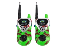 Radios Walkie-talkie Infantiles, Mini Juguete Electrónico Para Niños, Para Jugar Al Aire Libre, Regalo, Color Verde.