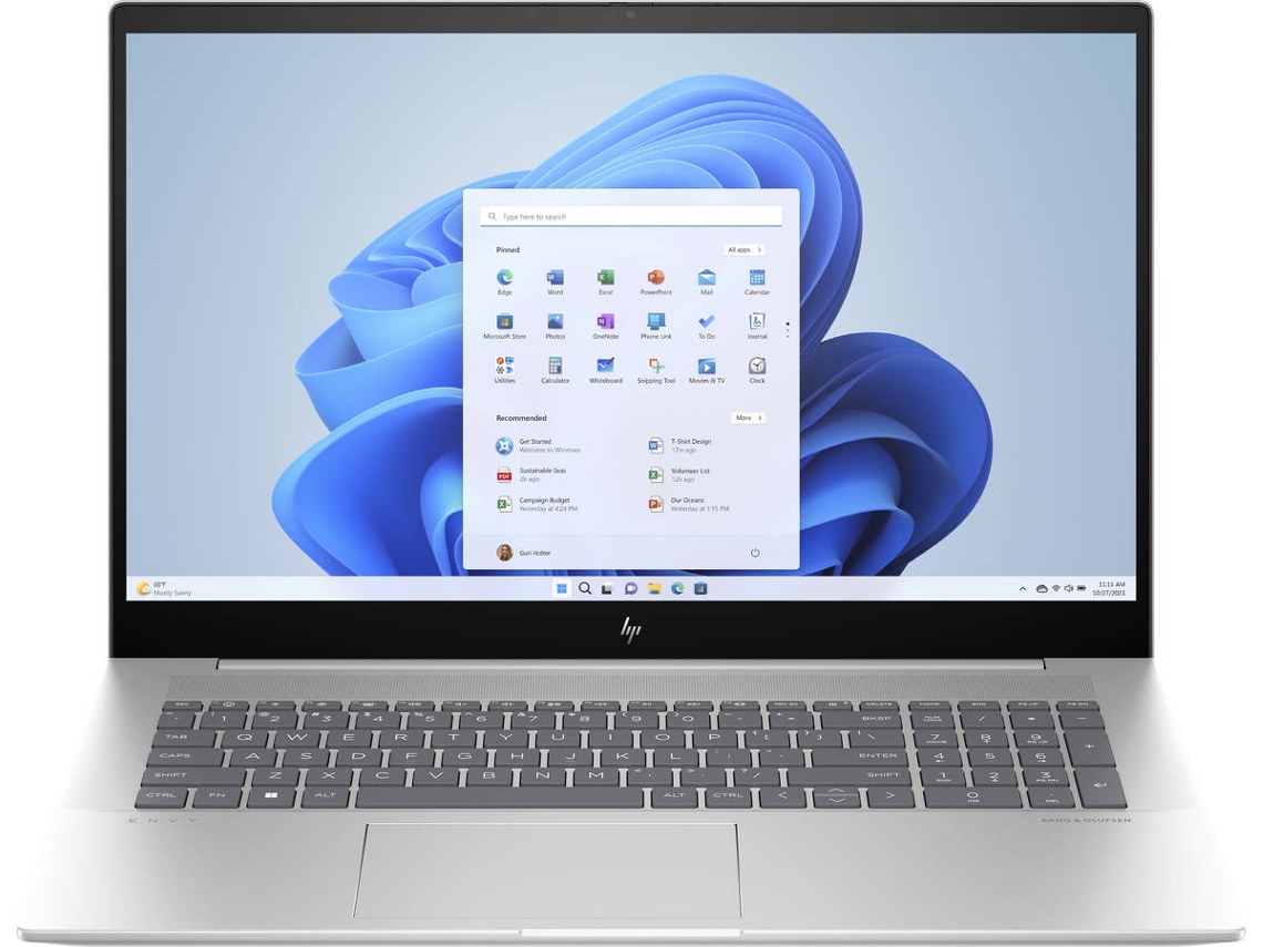Portátil HP Envy17-cw0006nsWIN (17.3" - i7-1355U32GB DDR4 2DM 32001TB PCIe ValueNVIDIA GeForce RTX 3050 4GB VRAM)