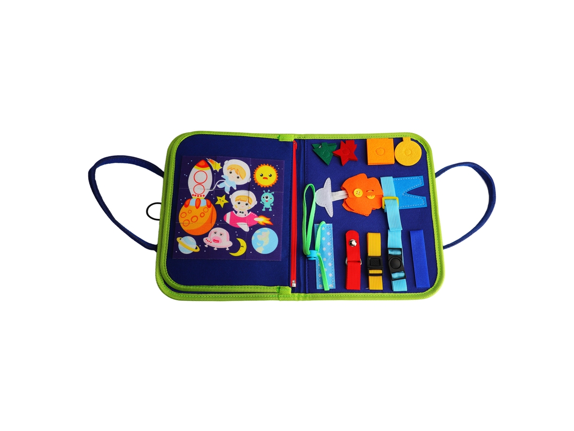 Tablero De Fieltro Para Jugar A Disfrazarse: Juguete Educativo Sensorial Para Niños Pequeños.