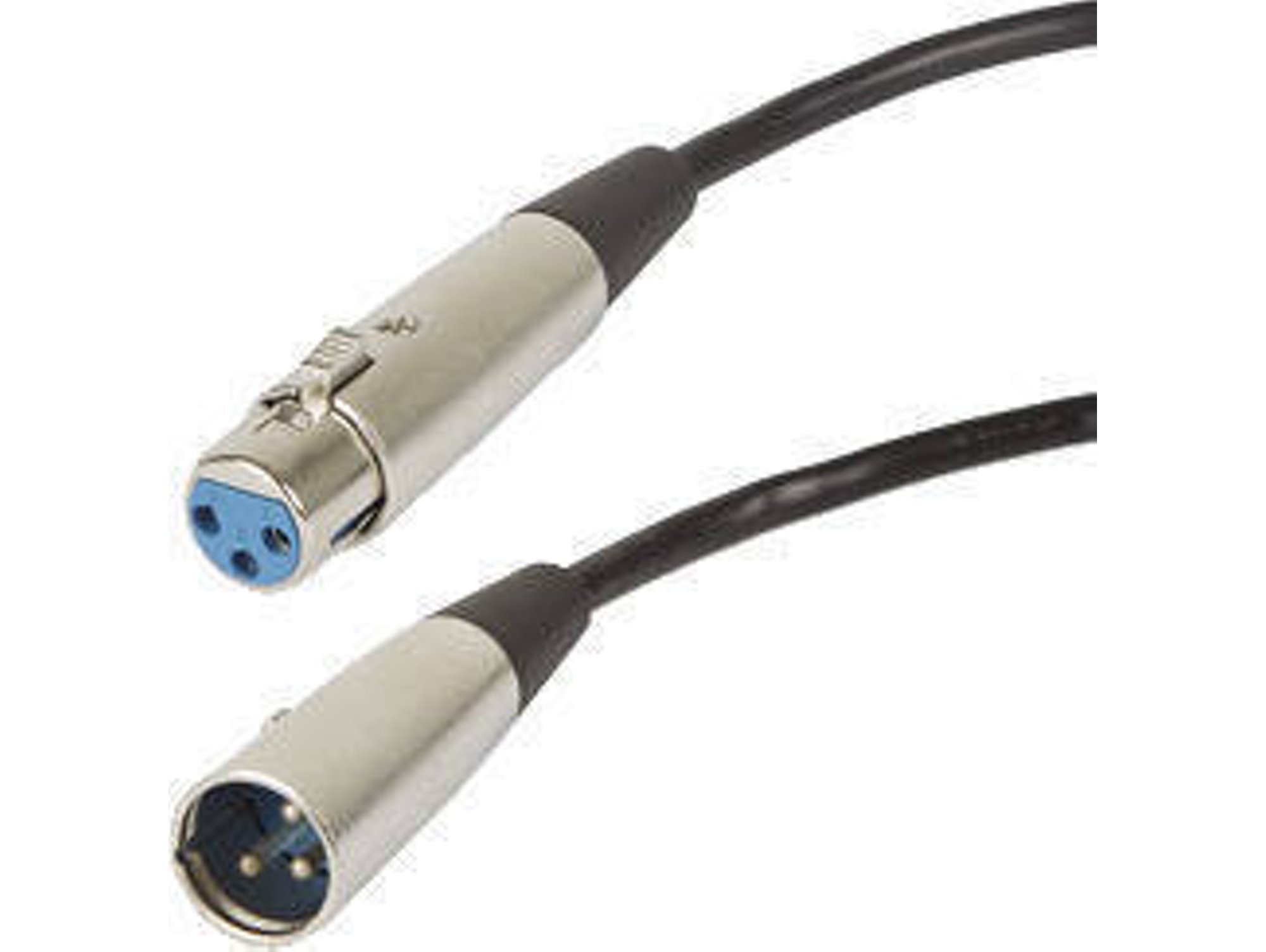 Cable de Audio FONESTAR SM-675-NE-2 (2m - XLR-XLR Macho-Hembra ) | Worten.es