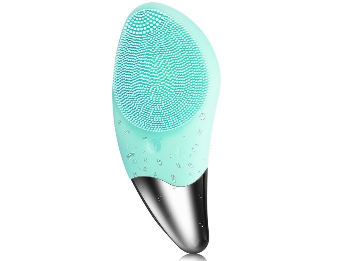 Cepillo de limpieza facial sónico eléctrico 2026, de silicona, recargable e impermeable, con función de masaje para todo tipo de piel.
