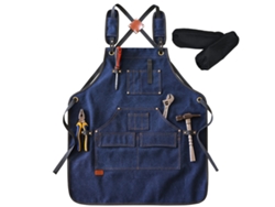Delantales De Cocina De Lona De Algodón Resistentes Con Grandes Bolsillos, Ajustables, Para Hombre Y Mujer, Talla M A Xxl, 2 Unidades