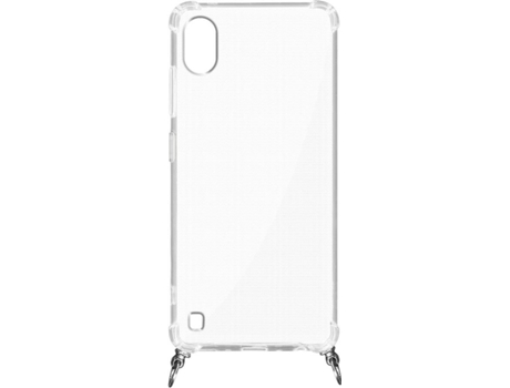 Carcasa Samsung Galaxy A10 AVIZAR Anillo Personalizable con Bisutería Transparente