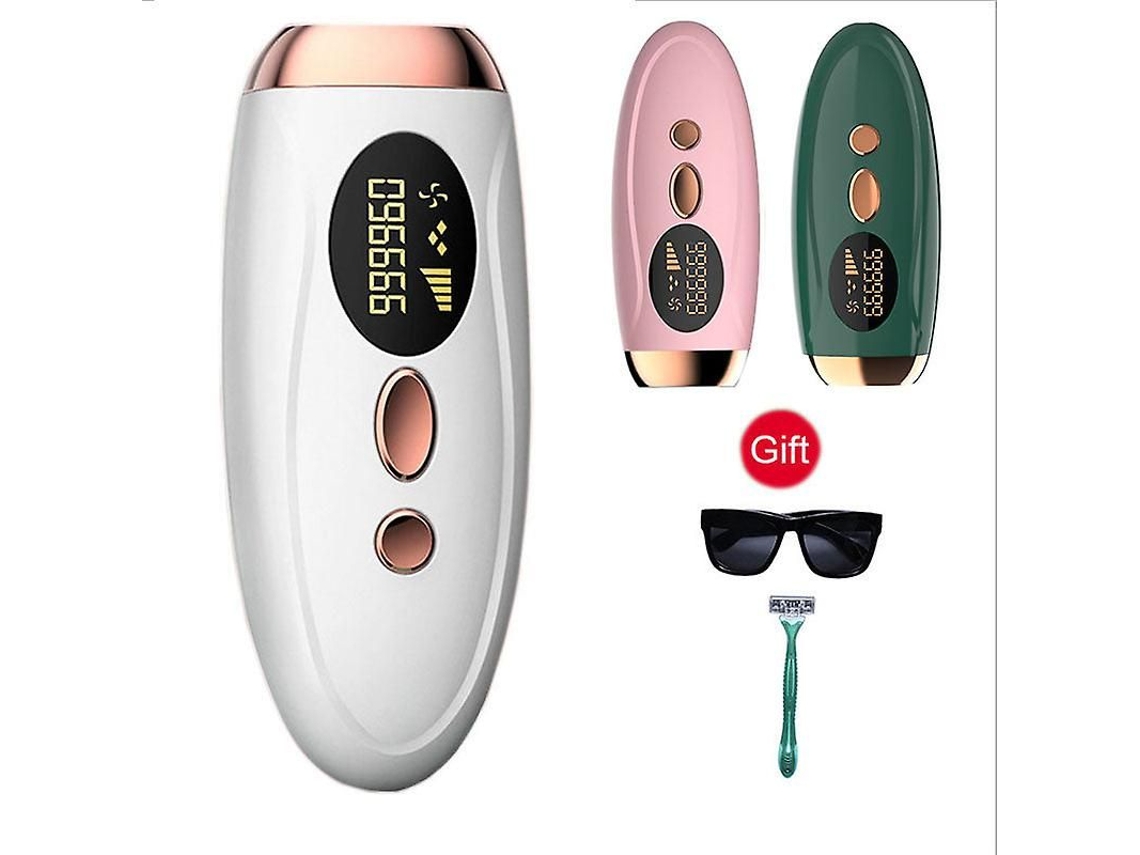 Dispositivo de depilación láser IPL para mujeres, dispositivo de depilación permanente con 990000 pulsos de luz, GOKOCO