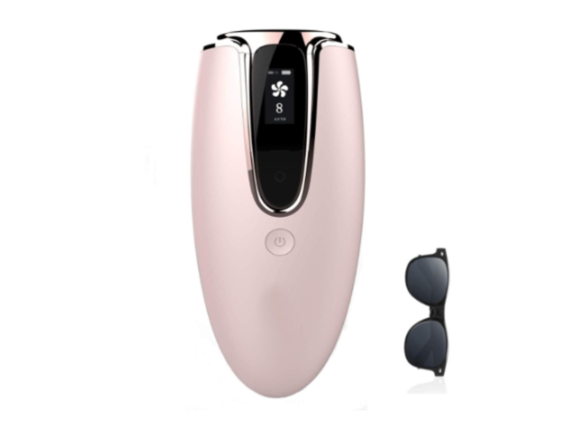 Depiladora de luz pulsada YIZHOOD Dlp113 rosa