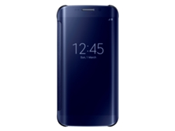 Carcasa SAMSUNG Galaxy S6 Edge Clear View Negro