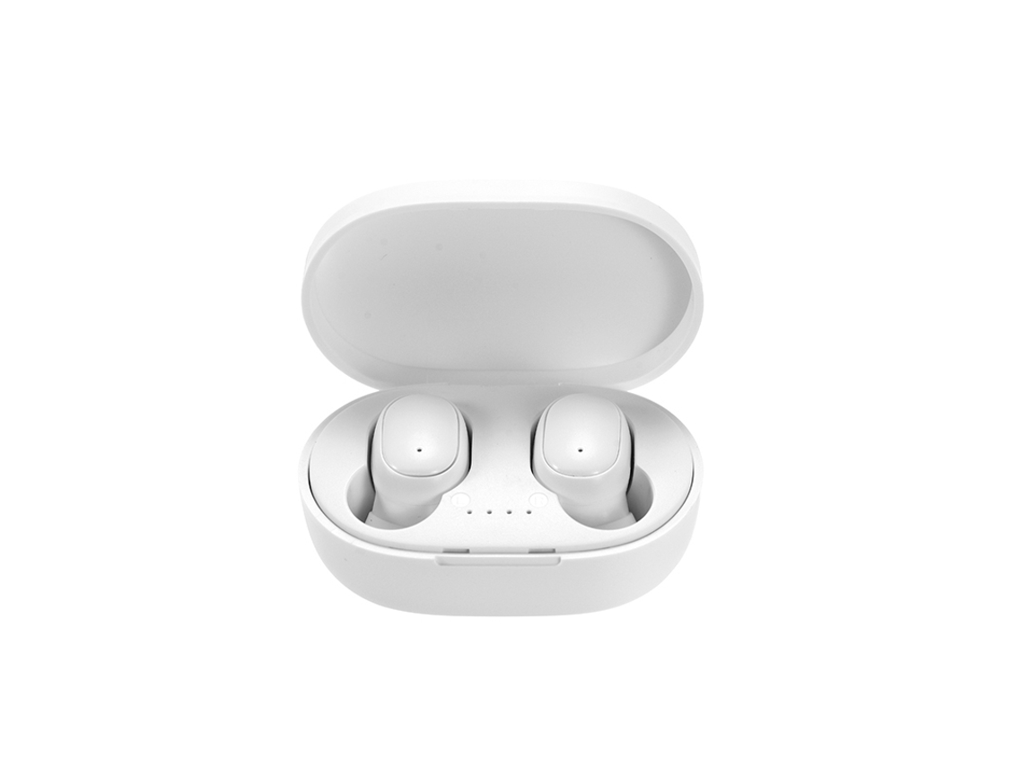 Auriculares Inalámbricos (blancos), Dispositivo De Audio Estéreo Con Cancelación De Ruido.