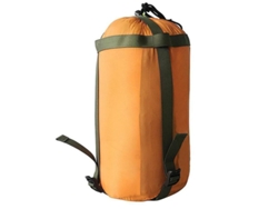Bolsa De Almacenamiento Para Sacos De Dormir Impermeable Nylon Camping Senderismo 380x180x180mm Naranja