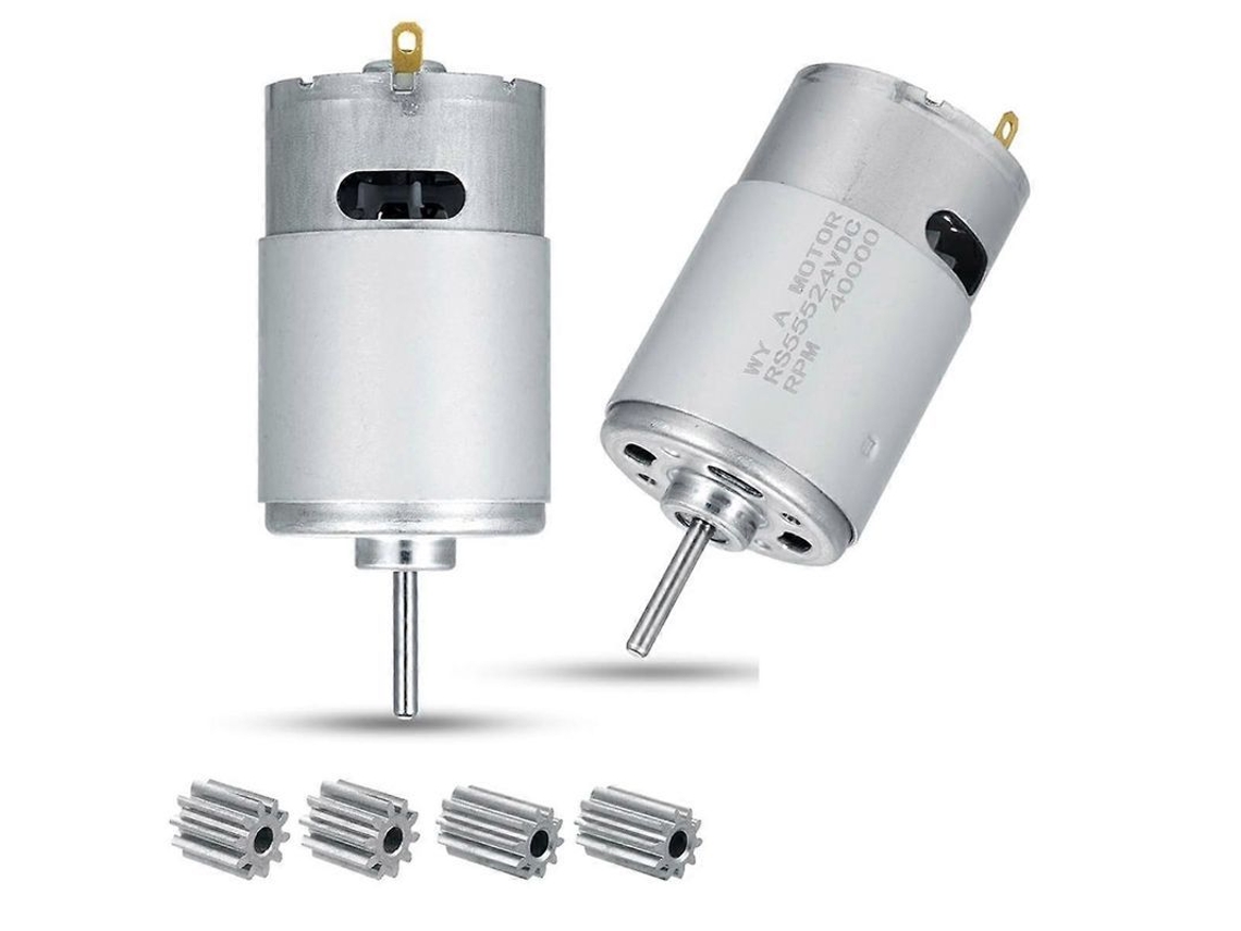 Motor elétrico 2026 24VY 40000 RPM, 2 unidades, Rs555, para carrinhos de brinquedo infantis e acessórios para carros elétricos.