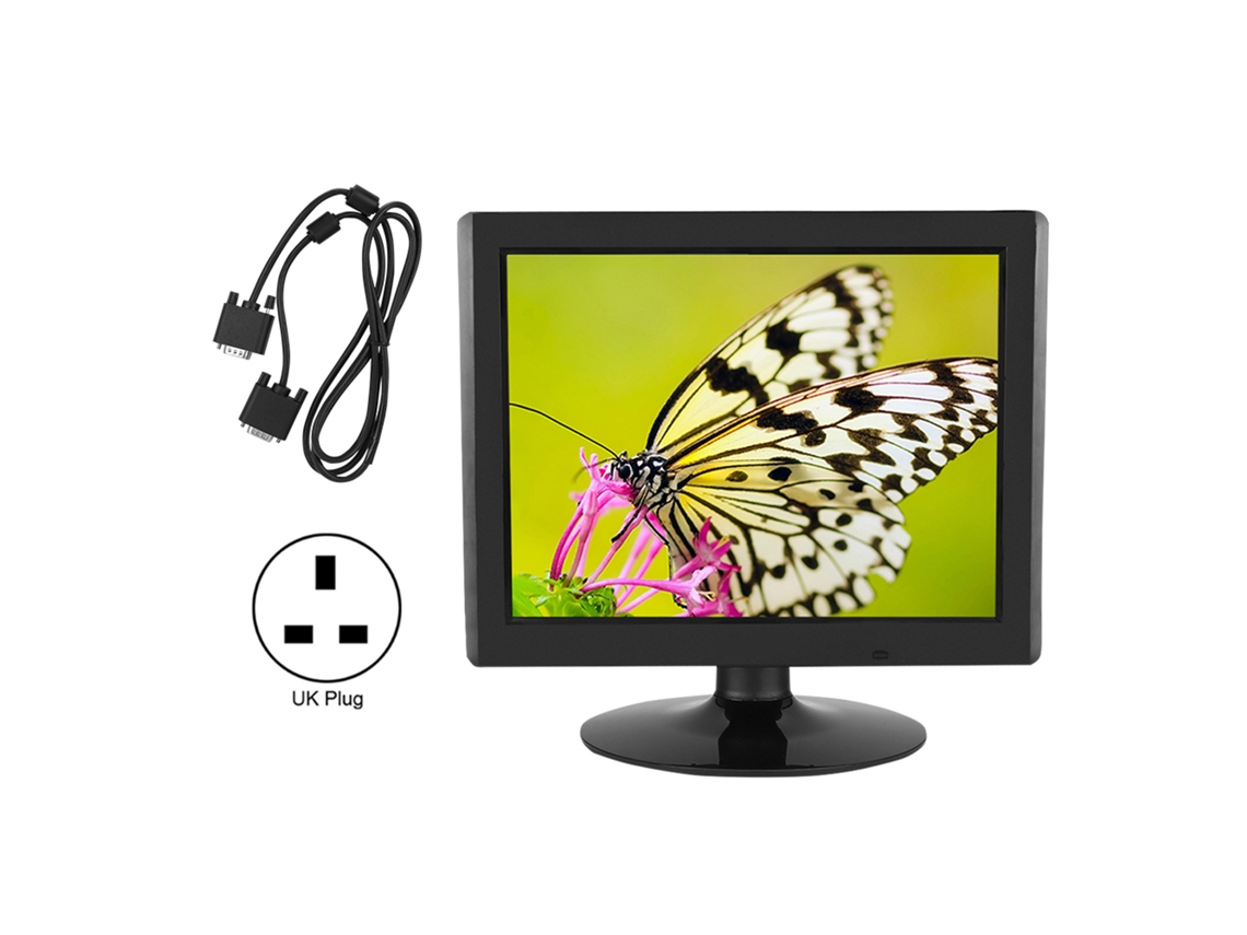 Pantalla De Computadora De Escritorio De 15 Pulgadas, Resolución 1024x768, Entrada Vga