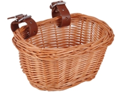 JILLIOPER Cesta de bicicleta fácil de instalar para niños, de ratán natural, tejida a mano, impermeable, resistente a la decoloración y con un bonito diseño de 