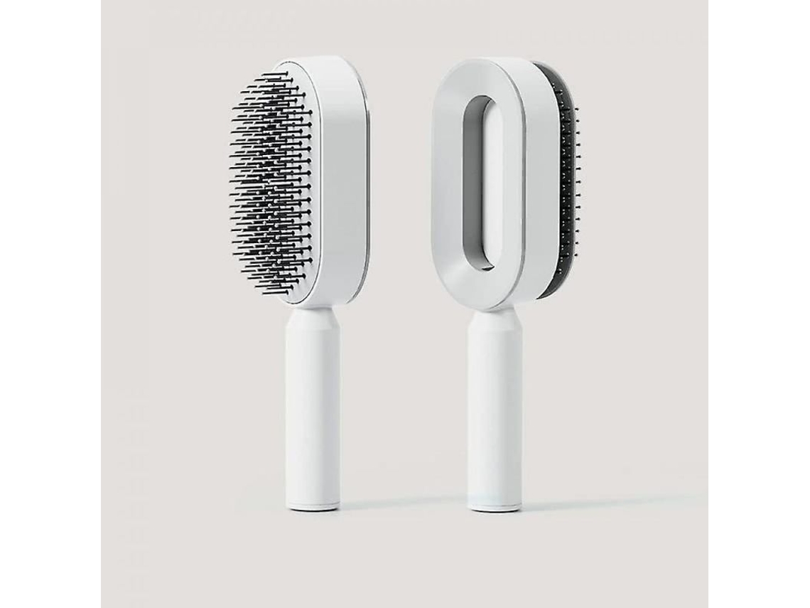 Cepillo De Pelo Autolimpiante Con Masaje 3d, Antiadherente Y Antiestático Para Mujer.