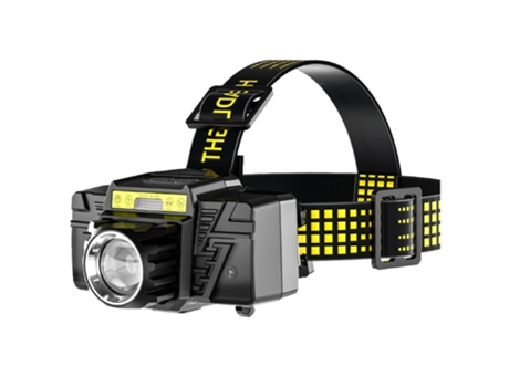 Luz frontal de luz potente XHP50, luz frontal de inducción recargable TYPE-C